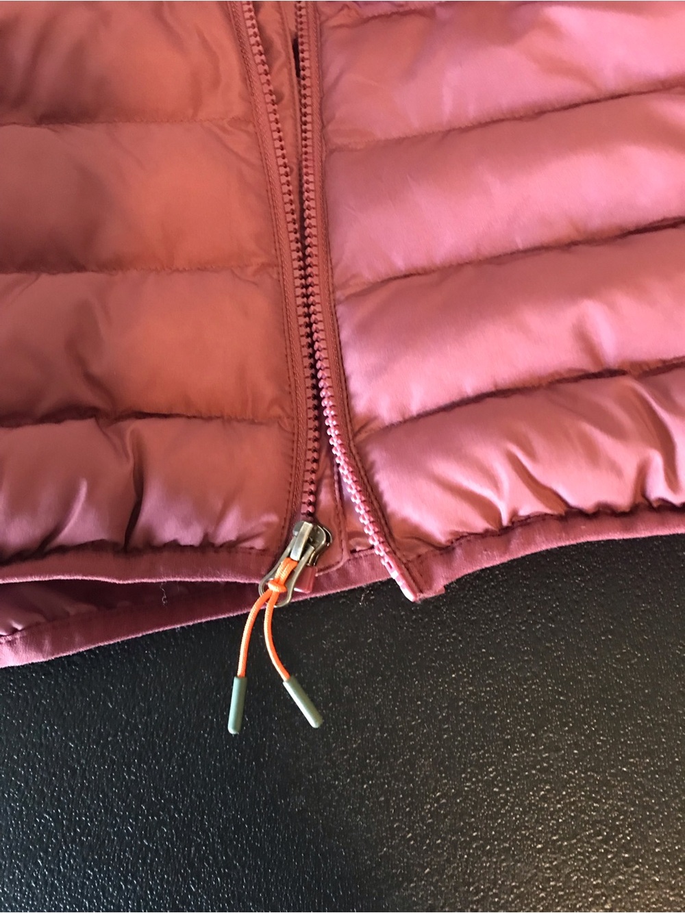 Ozark Trail Women's Hooded Puffer Jacket - Dusty Mauve - Picture 4 of 5